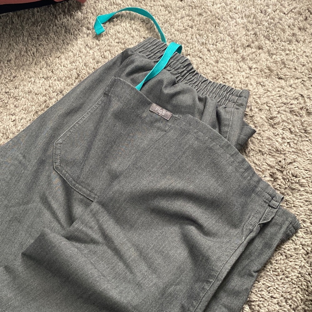 Figs Grey Size Small Drawstring - image 1